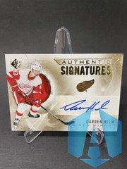 2020-21 Upper Deck SP Hockey Darren Helm Authentic Auto AS-DH